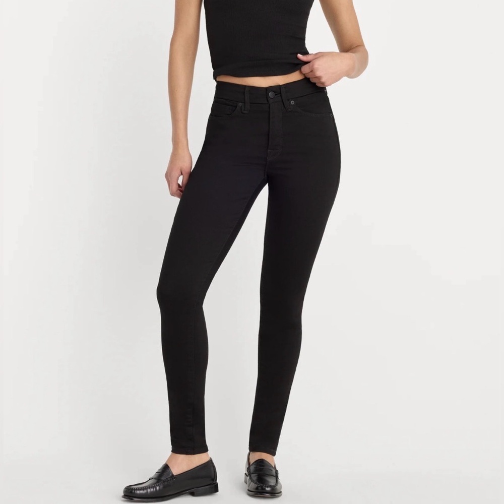 Good American Good Legs Skinny Jeans Black 00/24 High Rise Sculpting Stretch